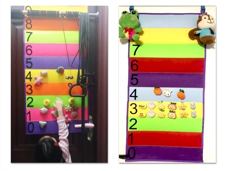 Bounce Trainer Promote Growth Sports Touch High Carpet Games Height Ruler Indoor Outdoor Sticky ball Target Toys for Children