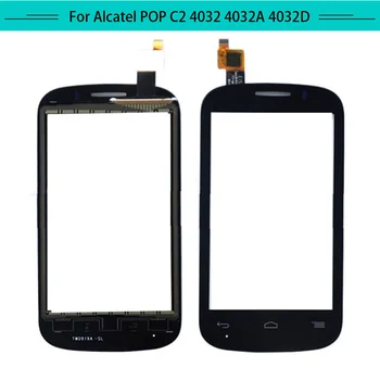 

20pcs Touch Screen Digitizer Sensor For Alcatel OneTouch Pop C2 4032A 4032D 4032E 4032X OT-4032A touch panel with