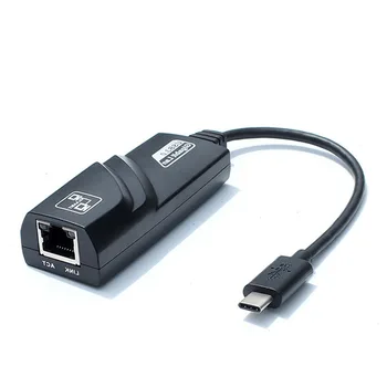 USB 3.1 1000Mbps Ethernet LAN Network Adapter Cable For PC K Laptop Type-c USB-C To RJ45 Gigabit RJ45 Network Card 1