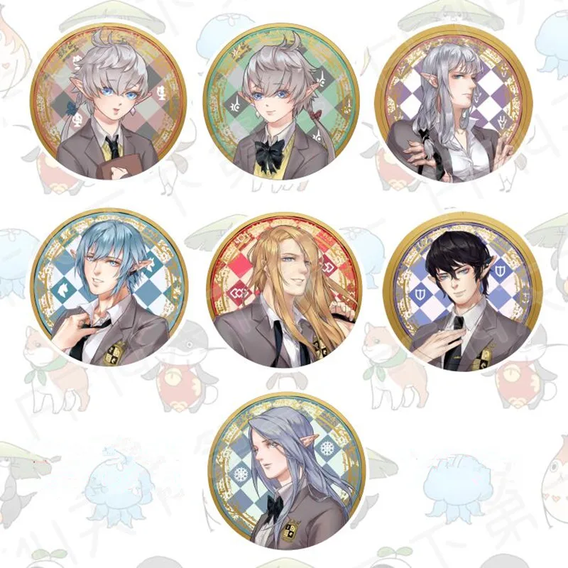 Details about / Final Fantasy XIV FF14 Haurchefant Monkey Chocobo Moogle Enamel Brooch Pin N