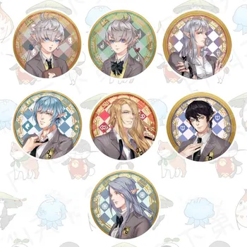 

Final Fantasy XIV FF14 HAURCHEFANT Garuda Minion Moogle Badge Brooch Pin Set 7pcs N