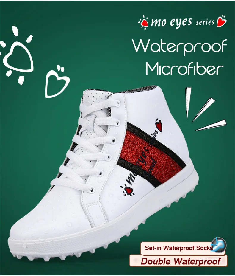 PGM обувь для гольфа женское из микрофибры беговые кроссовки ayakkabi bayan chaussures sport homme мягкая спортивная обувь для гольфа женские водонепроницаемые кроссовки для гольфа