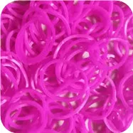 600 шт DIY Резиновые ткацкие браслеты gomas para hacer детские подарочные браслеты для девочек Детские аксессуары ювелирные изделия - Цвет: rose red