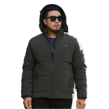 

Winter jacket coat 8XL plus size fat body shape warm thick fertilizer big size hooded casual men's large size down jacket