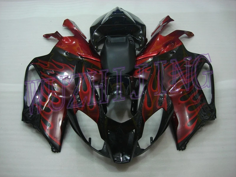 Наборы кузова RSV1000 2006 кузов RSV 1000 03 04 черная красная рамка обтекатель наборы RSV1000 2003-2006 - Цвет: COMPRESSION mold