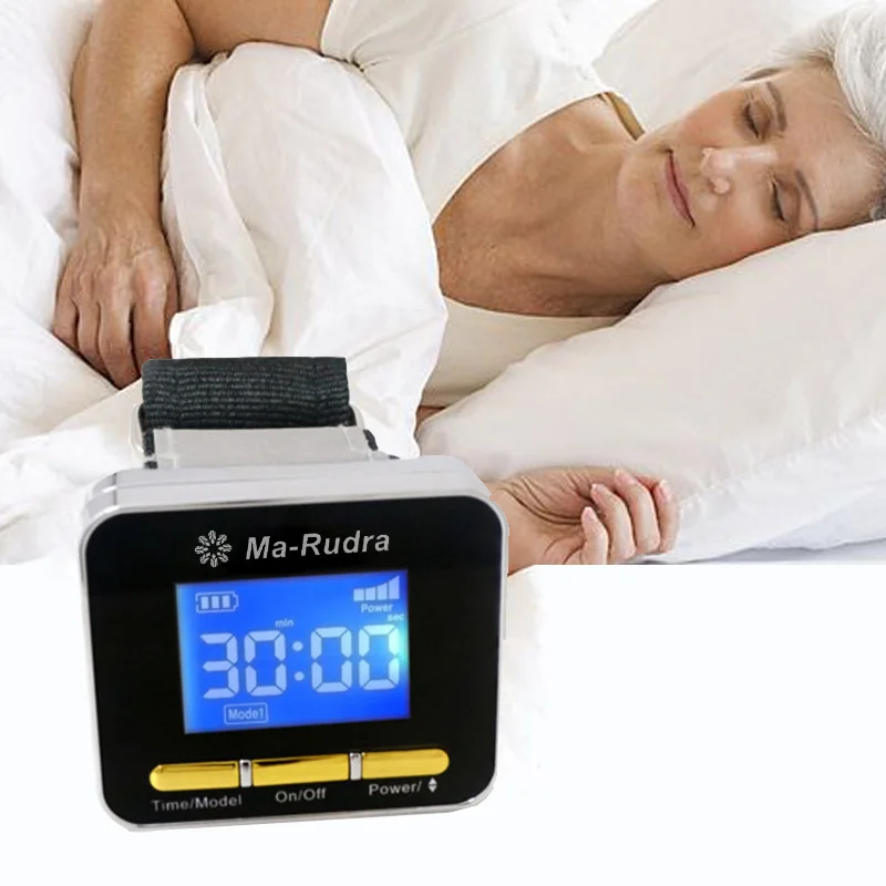 Laser Acupuncture Therapy Diabetic Watch Sleep Insomnia Laser Watch Therapy Rhinitis High Blood Pressure Cholesterol