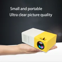 J9 1080P Мини проектор HD мини домашний проектор для AV USB Micro SD карты USB портативный карманный проектор VS YG-300