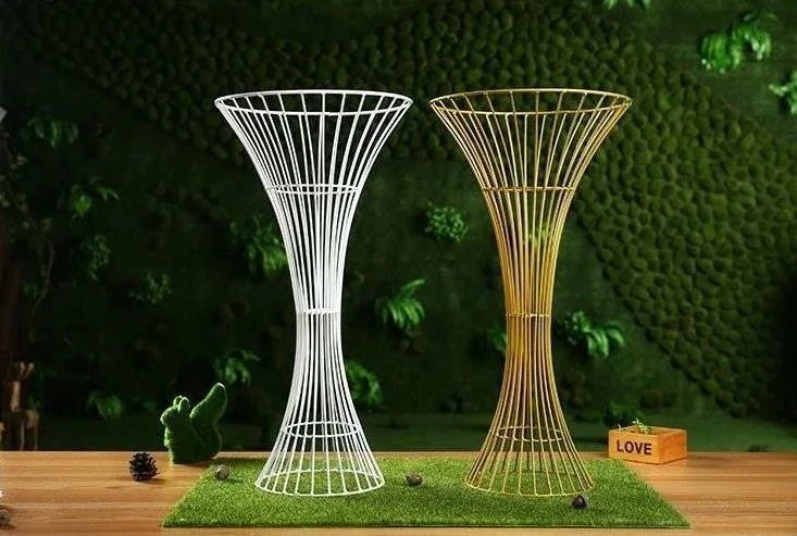 10pcs) Gold Metal Flower Stand Centerpiece Decorations Centerpiece Wedding Flowers Centerpie senyu1802