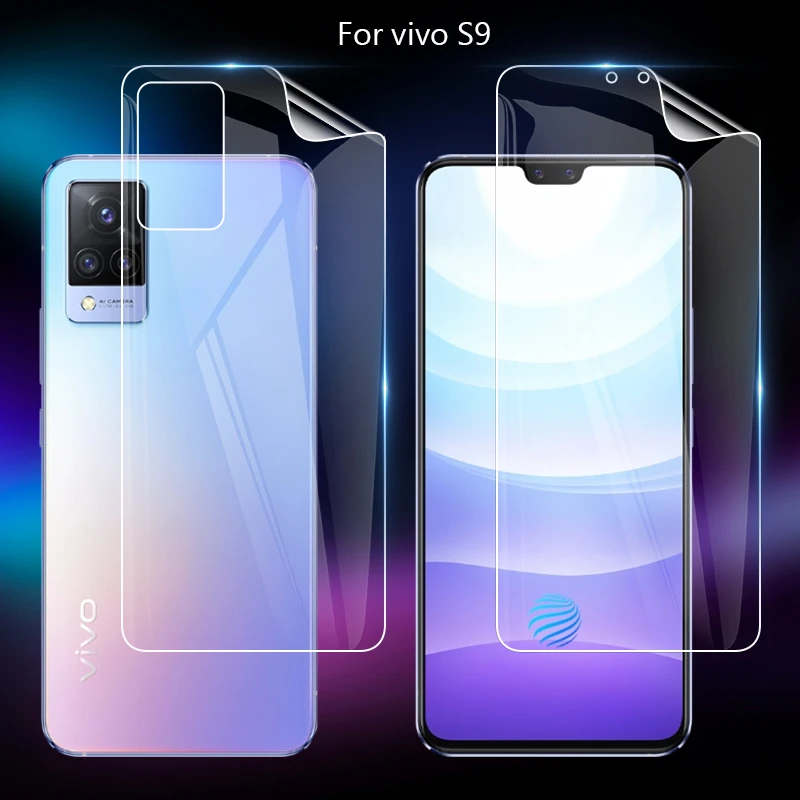 

ДЛЯ vivo S9 vivos9 5G 6,44 "Прозрачная ТПУ/матовая Гидрогелевая Защитная пленка для экрана с полным покрытием и защитой от отпечатков пальцев (не стекло)