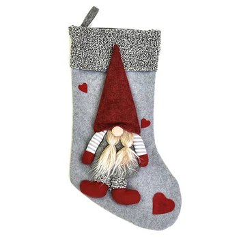 

Decor Christmas socks Ornament Santa Claus Hanging Decoration New Year