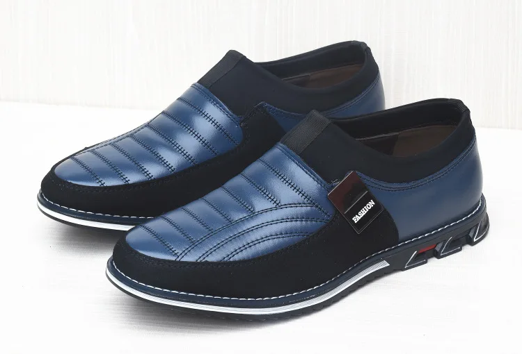 Merkmak/брендовая мужская повседневная обувь из натуральной кожи; Новинка года; кожаная мужская обувь высокого качества; модная обувь для мужчин на плоской подошве