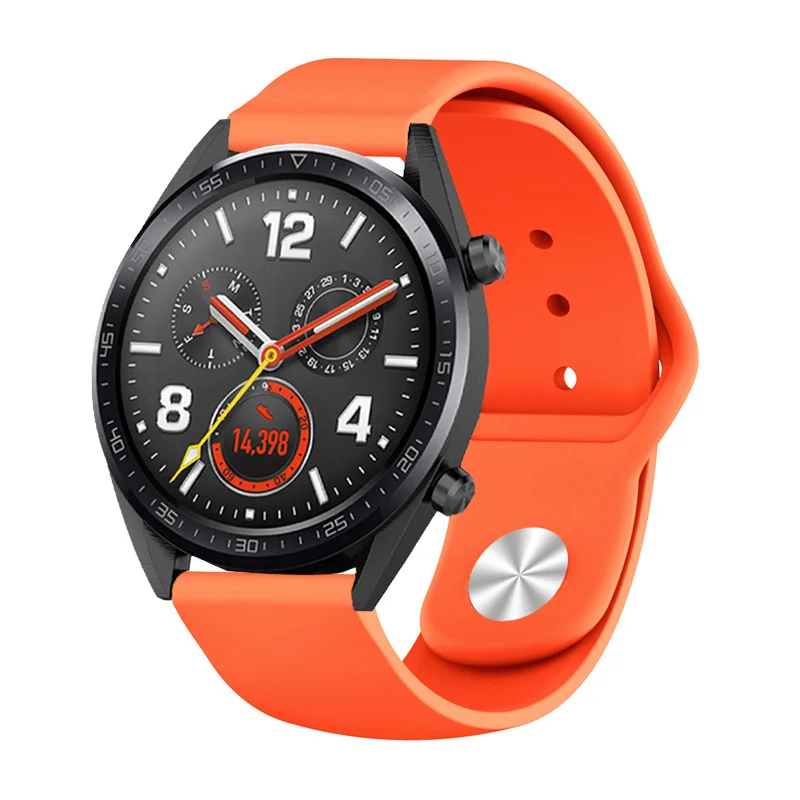 Для Fossil Gen 4 Q исследовательский HR/Fossil Gen 3 Q исследовательский силиконовый ремешок часов Спортивные ремни для мужчин и женщин сменный Браслет черный