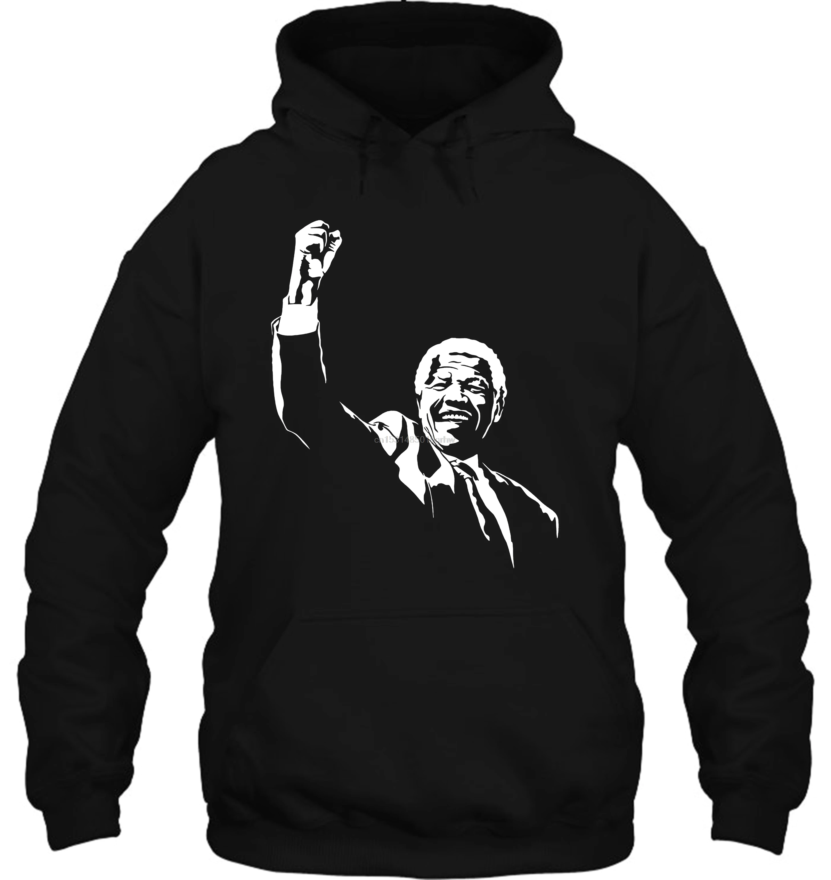 Мужская толстовка с капюшоном Nelson Mandela женская и Уличная одежда |