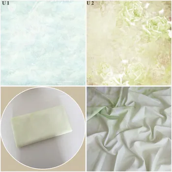 

Light Blule Landscape Photography Backdrop Washable Newborn Posing Background Photo Shoot Baby Blanket