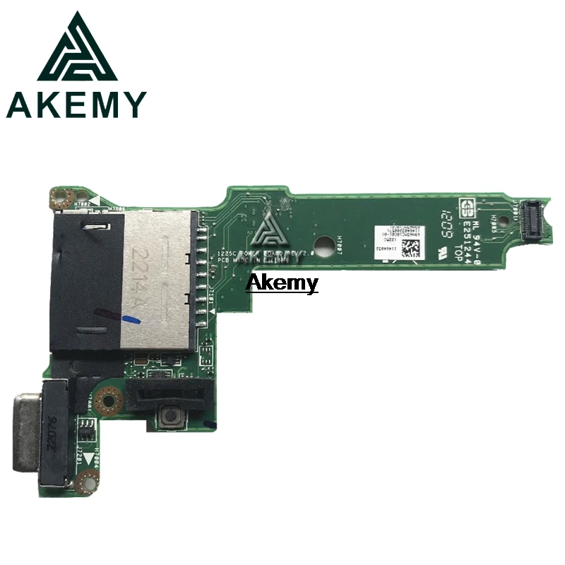 XinKaidi для Asus Eee PC 1225C плата питания Vga кнопка переключения sd плата считывателя тестирование Быстрая