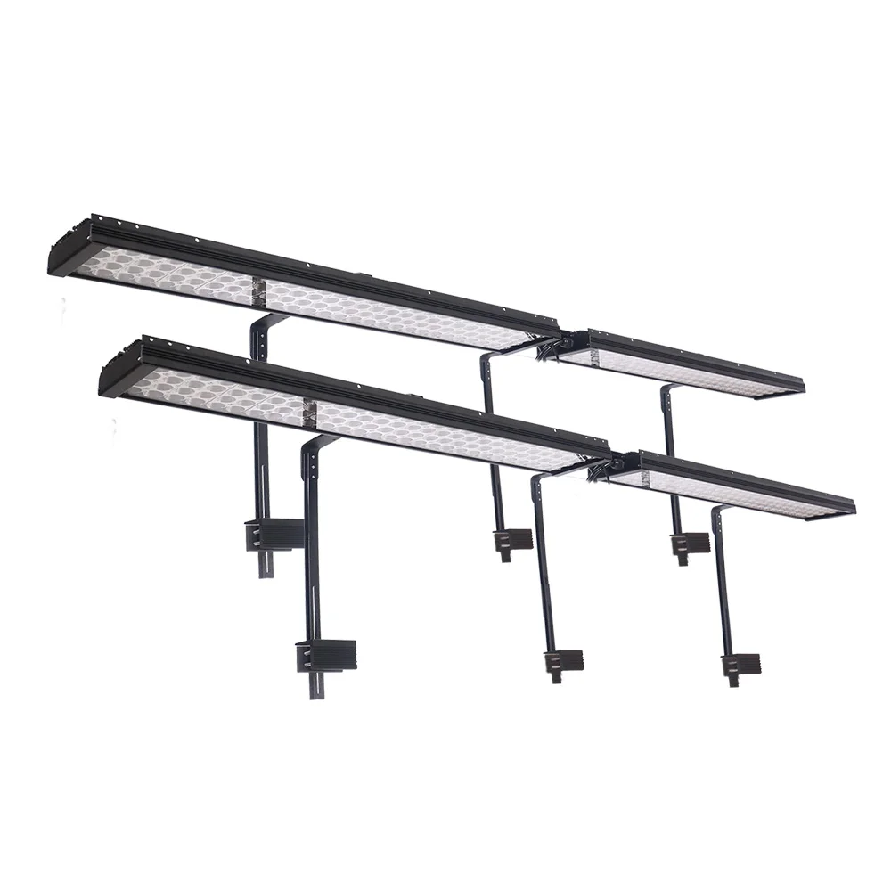 Popblom Led аквариумная светодиодная подсветка пресноводный аквариум свет Рыба Аквариум Led Chihiros с умным контроллером Turing75 - Цвет: with  arm  kit
