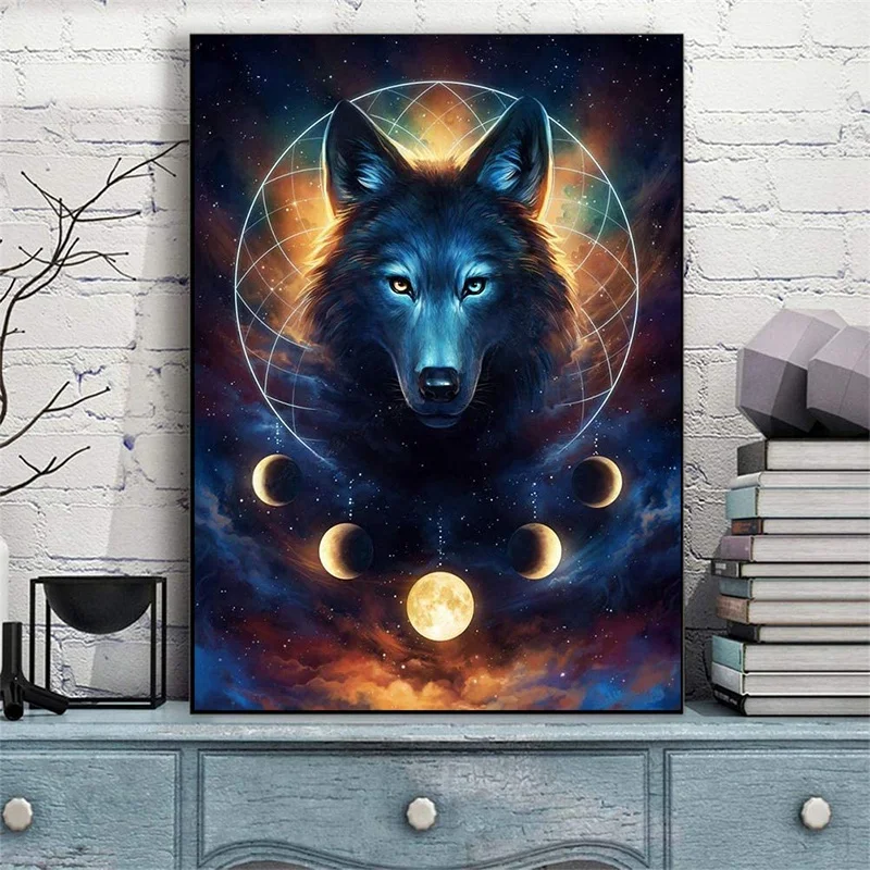 Diamond Paint Kits 5D DIY Diamond Art Kits with Point Drill Tool Decor
