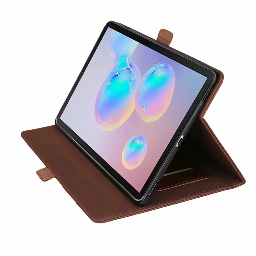 Ультратонкий чехол для Samsung Galaxy Tab S6 10,5 SM-T860 SM-T865 планшет смарт-подставка чехол для Galaxy Tab S6 10,5 чехол+ 3 в 1