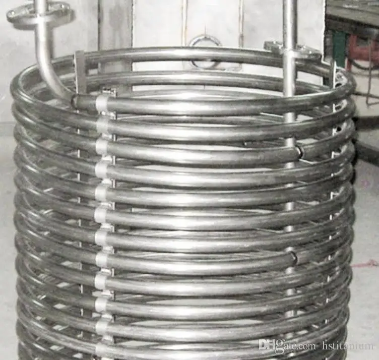 Титановая трубка для теплообменника высокое качество низкая цена ASTM B338