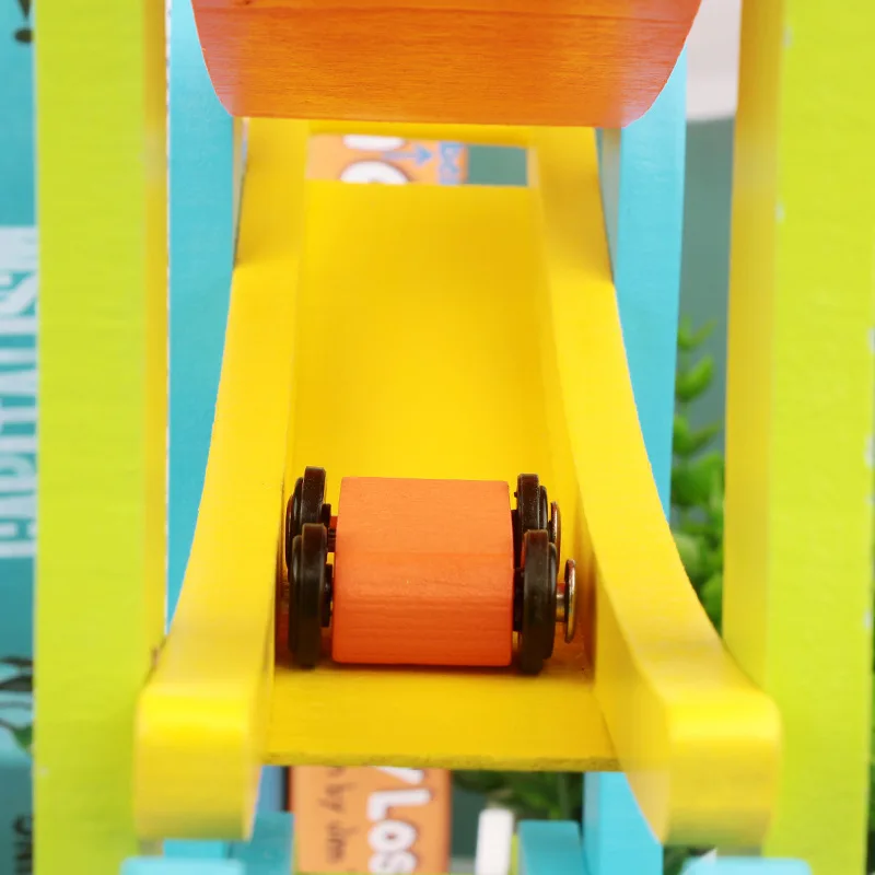 

Camera Track Speed Slide Car Inertia Children hua xiang che Early Education Sensory Training Educational Toy