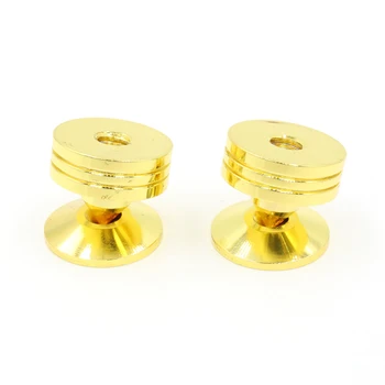 

HiFi 4Set Speaker Spike Isolation Feet Cone Pad, CD AMP BASE Spikes Turntable Amp