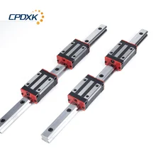 2PCS HGR30 Square Linear Guide Rail L900mm+4PCS Linear Block Carriage HGH30CA or Flang HGW30CC For CNC Part