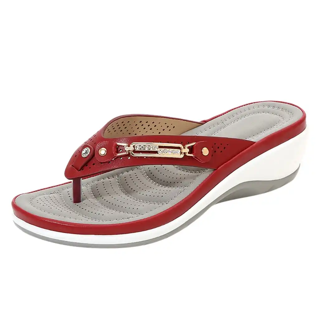 ladies comfy flip flops