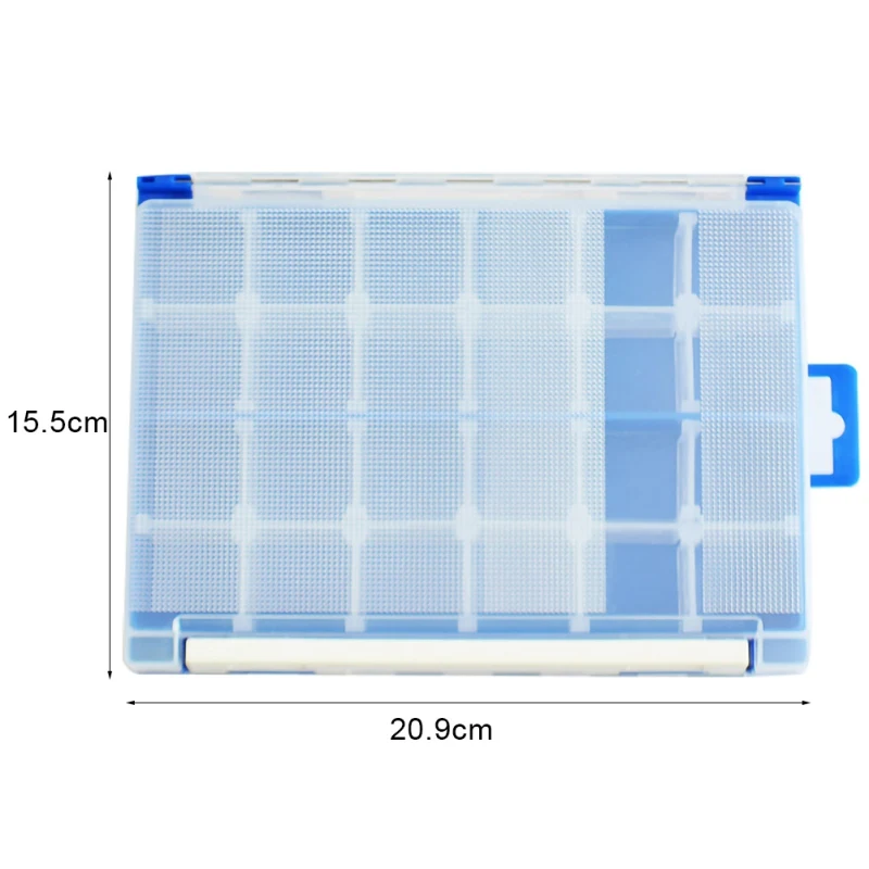 

Fishing Tackle Box Fly Fishing Accessories Multi-compartments Waterproof Double Side Bait Lure Hooks Storage Boxes Carp