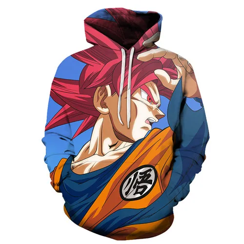 AFKH1457(Asian Size) Забавный 3D аниме дизайн толстовка толстовки для мужчин Dragon Ball печатных пуловер человек с длинным рукавом осень уличная пуловер для мужчин - Цвет: AFKH1457(Asian Size)