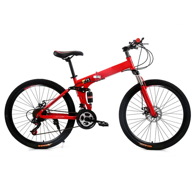 Comprar Ciclismo Ciudad Bicicleta de Montaña Freno de disco doble Absorción  de impacto Adulto 30 Bicicleta de velocidad variable Hombres y mujeres  Bicicleta de 24/26 pulgadas