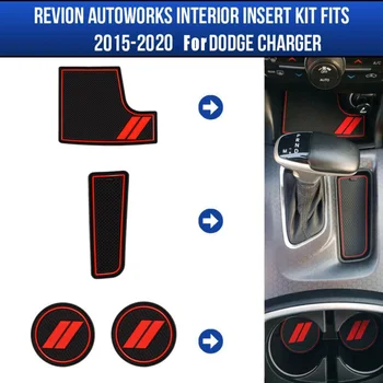 

Liner Decoration Trim 6pcs/Set Cup Holder Shifter Accessory Replacement
