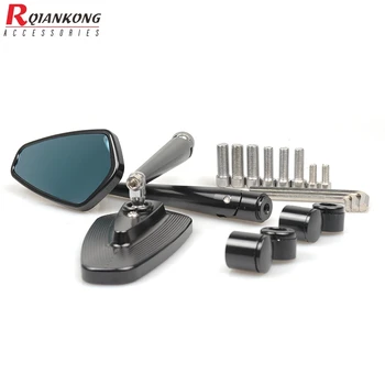 

Side Mirrors Handlebar End Rearview Mirror Motorcycle Acccessories For BMW E46 E90 E60 yamaha XT660 WR250 WR125 XT125 Dirt bike