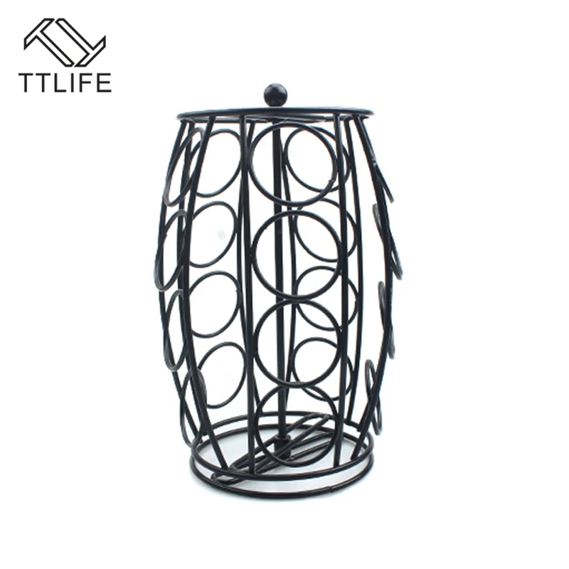 TTLIFE кофейная капсула чашка вращающаяся емкость для хранения таблетированного кофе держатель стойка-Башня стойка сменный Френч-пресс для кофе
