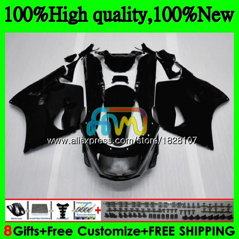 ZX-11 для KAWASAKI ZX11 ZX-11R ZZR 1100 ZX 11R 8BS. 17 ZZR1100 ZX11R 93 94 95 96 97 1993 1994 1995 1996 1997 матовый черный обтекатель