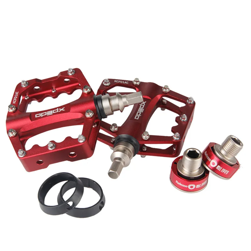 

Wellgo Bicycle Pedal Mountain Highway Feet Quick Release Pedal Board Feet Ludwig xpedo
