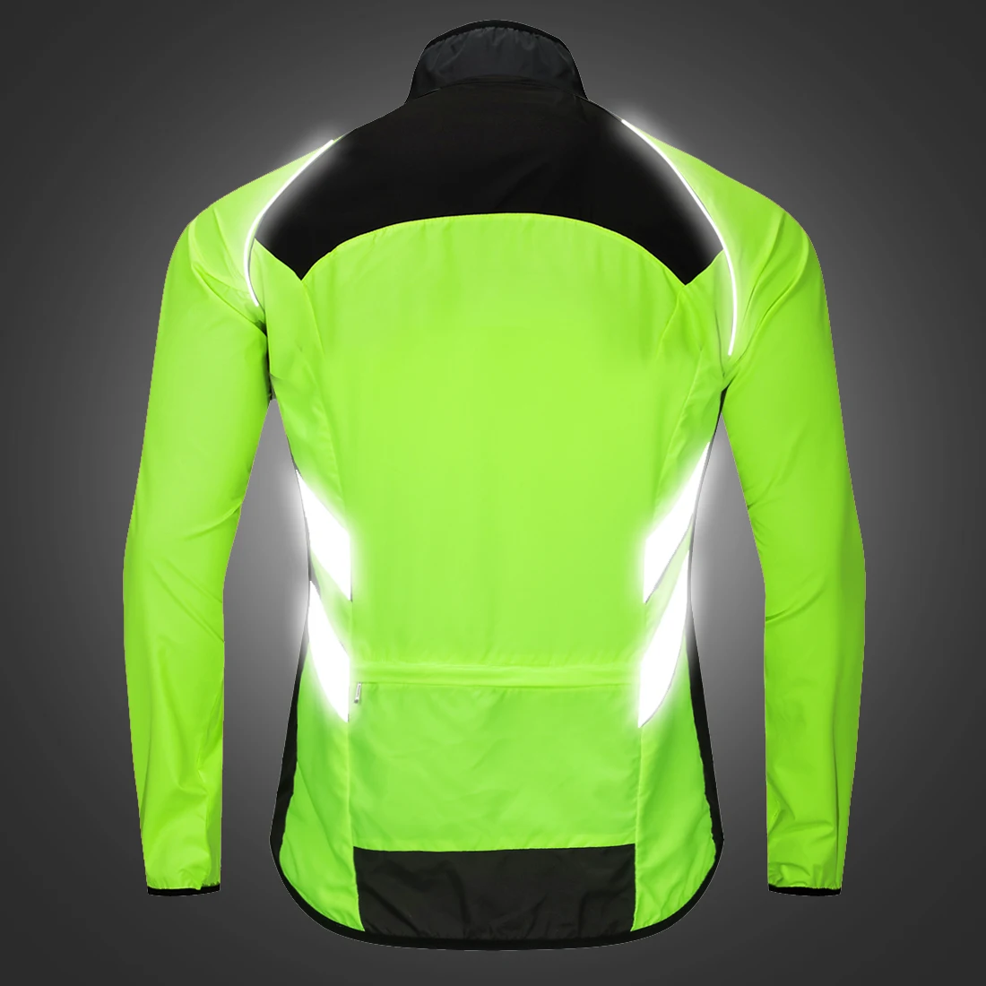 Cycling Men's Windbreaker Waterproof Light Weight Safety Cycling Jacket Raincoat Mountain Bike Clothing Cycling Jacket Cycling Clothes