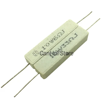 

5pcs 10W 5% Cement Resistor Power Resistance 0.1 ~ 100K 0.1R 0.5R 10R 50R 0.22 0.33 0.5 1 2 5 8 10 15 20 25 30 100 1K 2K 3K ohm