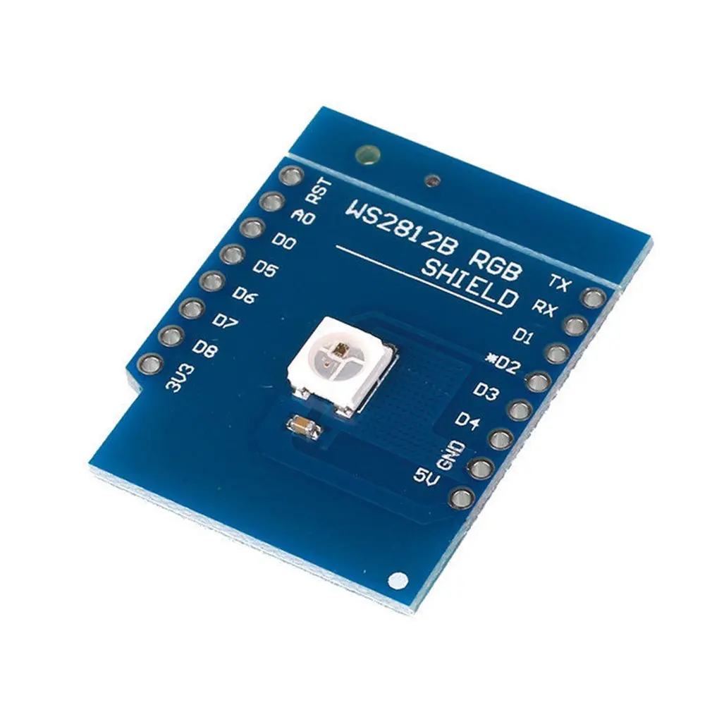 RGB светодиодный щит WS2812B Wemos D1 Mini ESP8266 для Arduino WS2812B