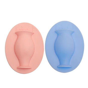 

2x Wall-Mounted Silicone Vase Magic Silicone Sticky Flower Wall Mounted Vase Bottle Storage Home Office Flower Container