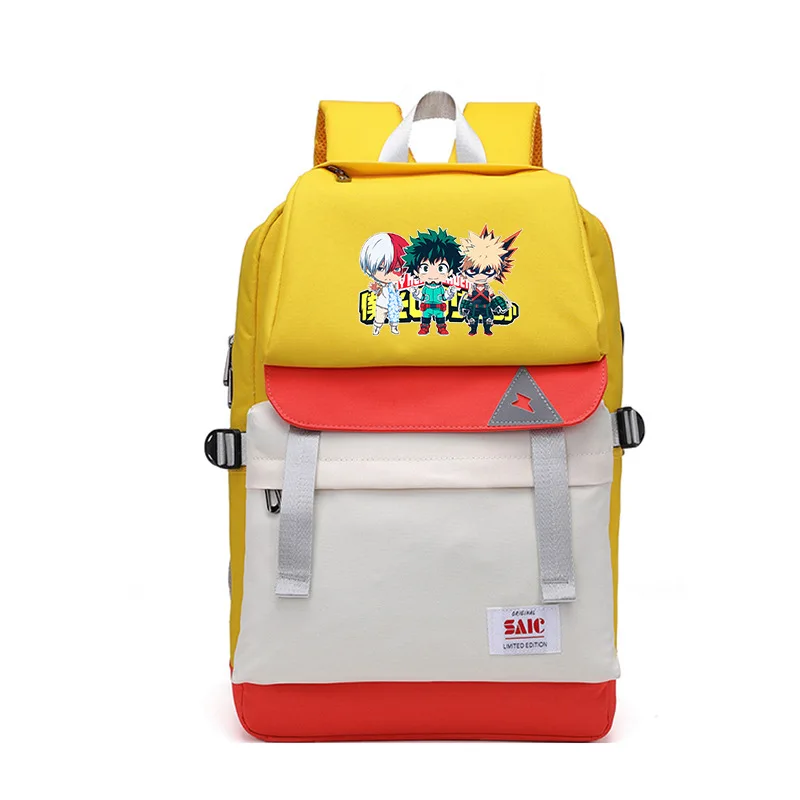 My Boku No Hero academic Deku Bakugou костюм кацуки для косплея Оксфорд школьная сумка через