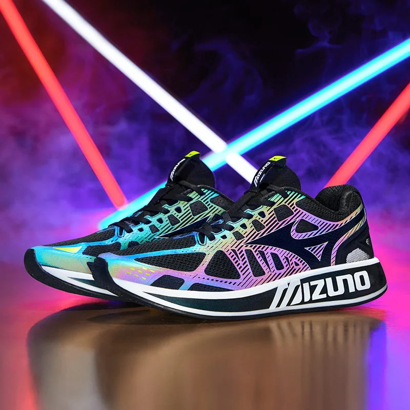 mizuno sneakers mens purple