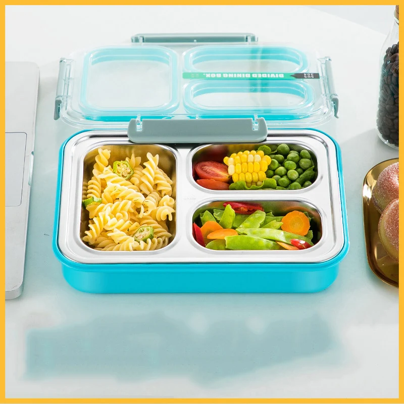 3/4 отсек ланч-боксов Bento Box Ланчбокс контейнеры для детей и взрослых школы Bentobox планирования еды Порционный контейнер