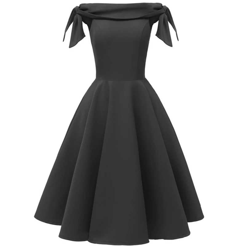 

Temperament Bridesmaid flower print wedding part dress elegant lady cocktail back V collar graduation evening dress Vestido