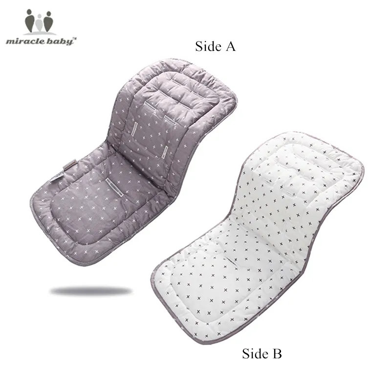 baby stroller accessories gadgets Baby Stroller Pad Pure Cotton Seat Cushion Toddler Seat Mat Infant Pram Liner Carriage Pushchair Buggy Mat Stroller Accessories baby stroller accessories bag