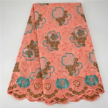 

Latest Siwss Voile Lace in Switzerland African Cotton Lace fabrics High Quality Lace Fabric for Wedding Dress Party Sewing