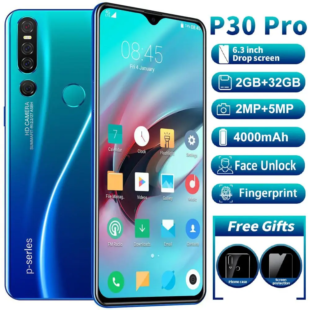 SAILF P30 pro смартфон с 6 3 дюймовым дисплеем восьмиядерным процессором ОЗУ ГБ ПЗУ 128 16