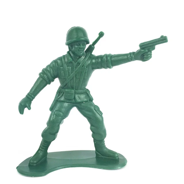 6Pcs Mini Simulation Military Army Soldiers Action Figures Model Kids Toy Gift 5