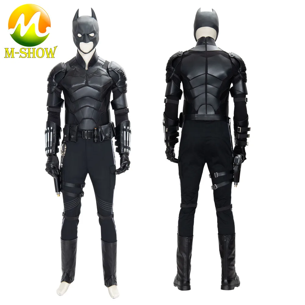 Fantasia inspirada do batman e pattinson, conjunto