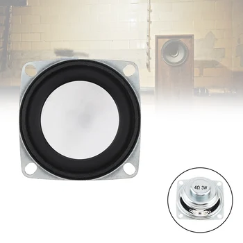 

2 Inch 3W Dome Portable Tweeter Speaker Unit Bass Low Frequency DIY Soundbox Loudspeaker for Amplification/Monitoring/Home