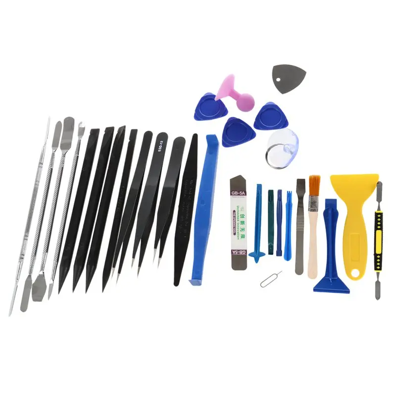 30 in1 ALL Opening Repair Tools Phone Disassemble Tools Set Kit For HTC Tablet PC For iPhone professional electronic repair tool
